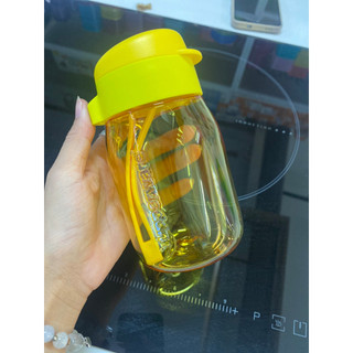 BÌNH NƯỚC LOHAS 350ML TUPPERWARE MÀU HOT TREND