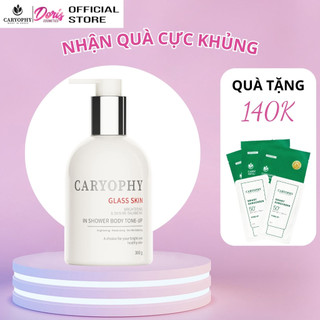 Kem dưỡng trắng da Body Caryophy Glass Skin bật tone da tức thì 300g