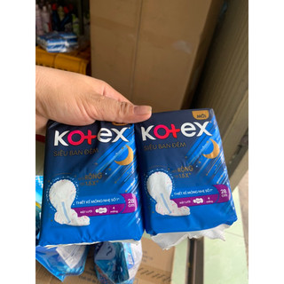 Băng vệ sinh Kotex 28cm siêu ban đêm