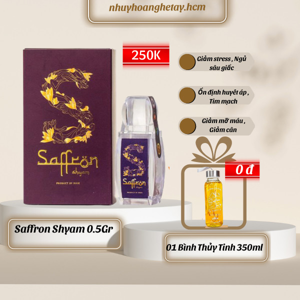 Saffron nhụy hoa nghệ tây shyam 1gr