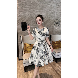 𝗛𝗔̀𝗡𝗚 𝗡𝗛𝗔̣̂𝗣 ĐẦM LEN SỌC PHỐI HOA THÊU QUẢNG CHÂU