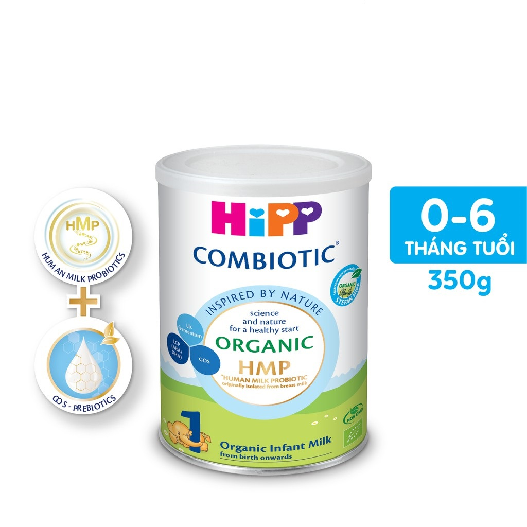 Sữa bột công thức HiPP 1 Organic Combiotic 350g