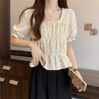 Áo thô hoa babydoll (giá sale)