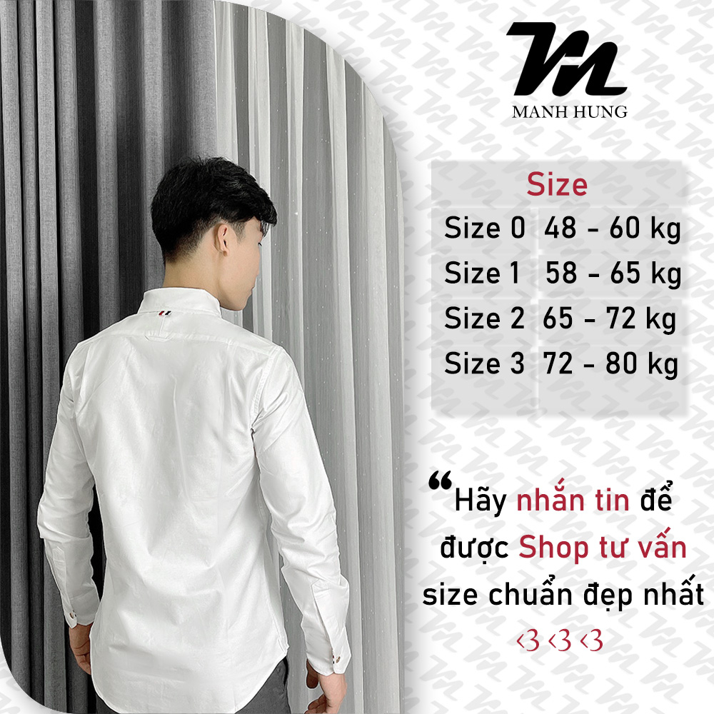 🏆  - Sơ Mi Thom Viền Trong Vải Oxford Hottrend 2023 Hàng Cao Cấp Chuẩn Hàng Loại 1 Qc - Mạnh Hùng Shop 219
