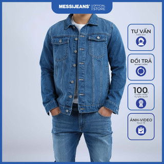 Áo khoác jeans nam MESSIJEANS MJB0135