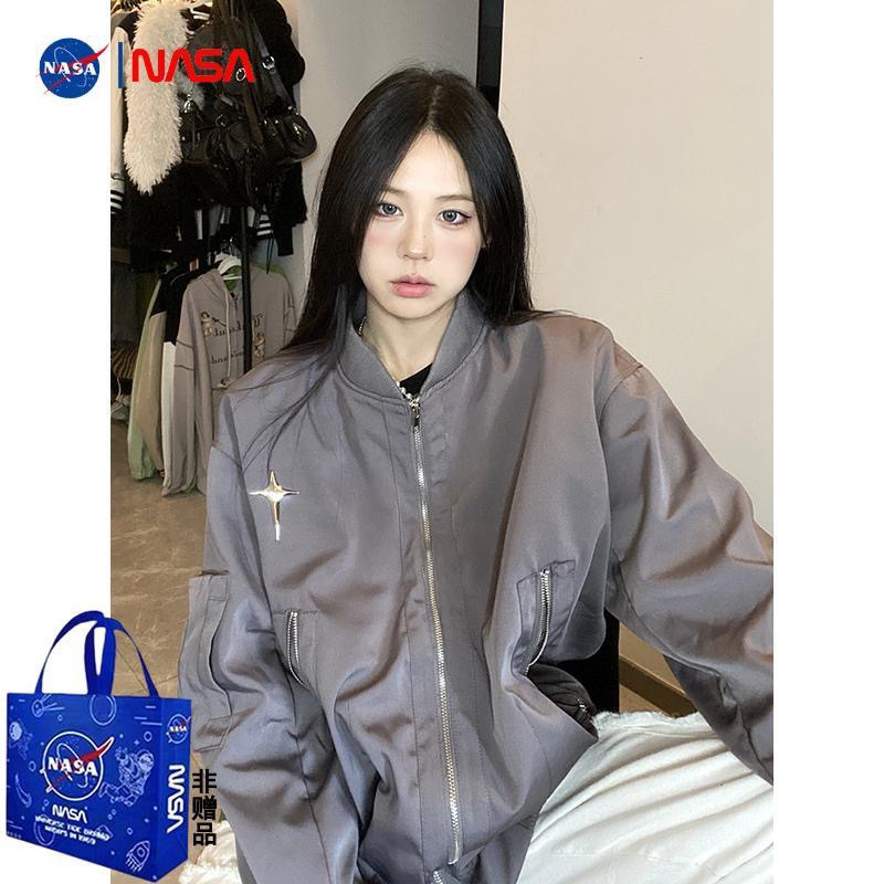 Áo khoác bóng chày Star chất vải dù 2 lớp NewArrival 2023