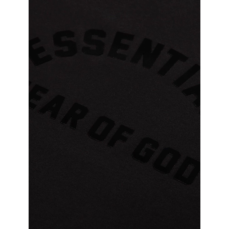 ESSENTIALS LONGSLEEVE TEE - Áo thun dài tay thu đông basic logo cao su unisex 2023