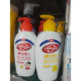 Nước rửa tay Lifebuoy bảo vệ khỏi vi khuẩn vòi xịt 180g (177ml)
