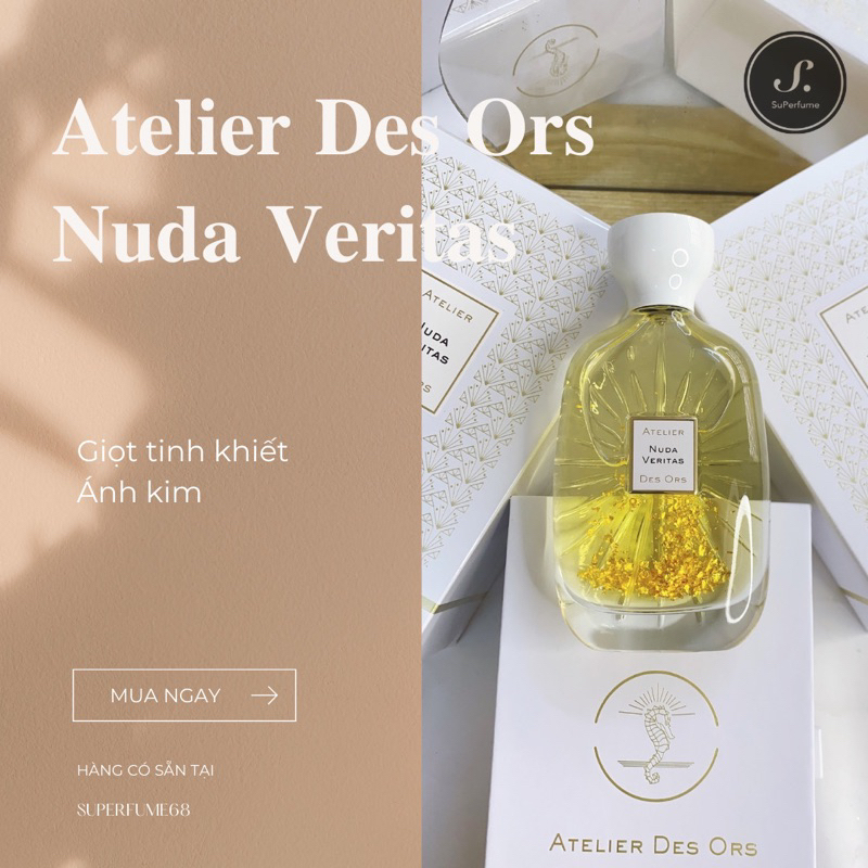 [ Mẫu thử ] Nước hoa Atelier Nuda Veritas Unisex