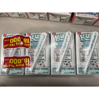 sữa tươi Kun sữa tươi 100% 110ml 4 hộp