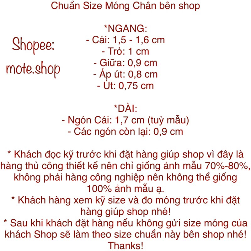 Nailbox móng úp chân thiết kế