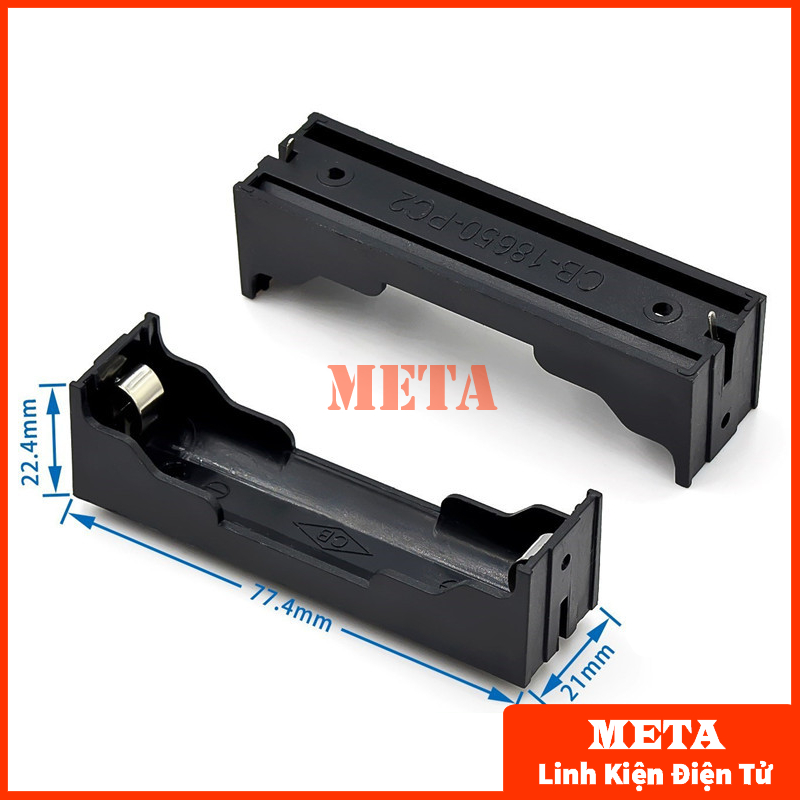 Đế Pin 18650 1/2/3/4 Pin Chân Hàn - Đế 1 Pin 18650, Đế 2 Pin 18650, Đế 3 Pin 18650, Đế 4 Pin 18650