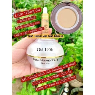 kem face Vip 7 in 1 Huỳnh Đỗ (chính hãng) mẫu mới nhất