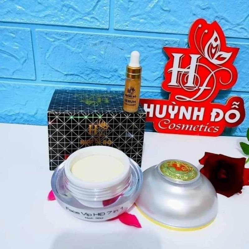 kem face Vip 7 in 1 Huỳnh Đỗ (chính hãng) mẫu mới nhất