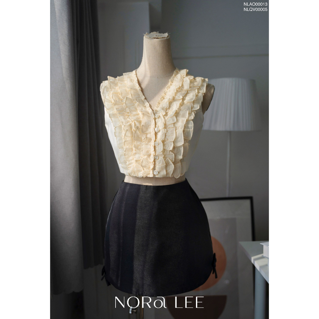 NORALEE - Quần váy nơ hai bên Oliva Skort - NLQV00005