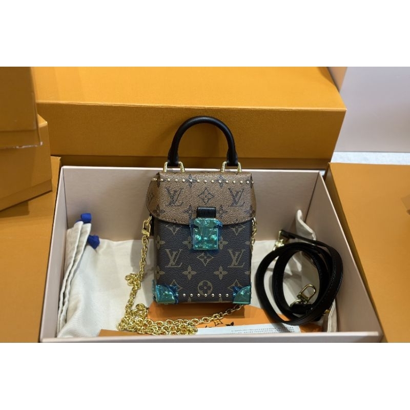 Túi xách dành cho nam&nữ LV Camera box cá tính dã man kèm hộp vip