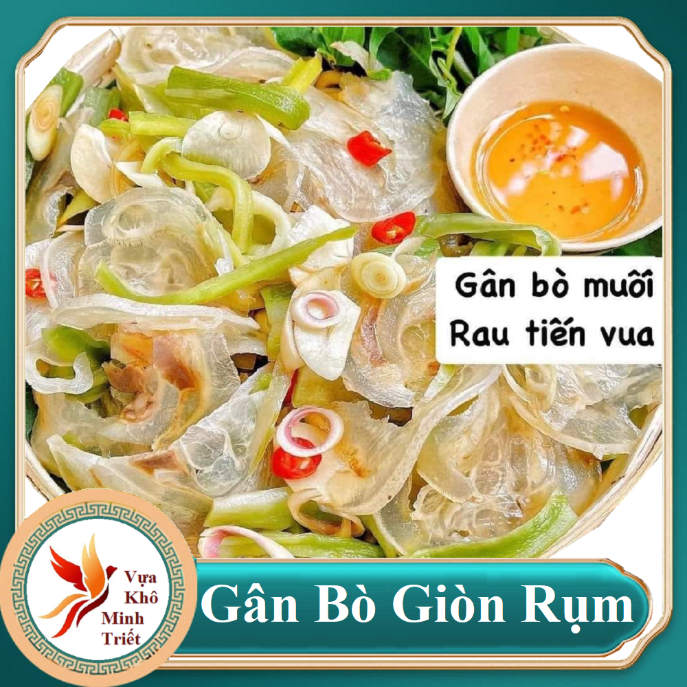 Gân Bò Ngâm Rau Tiến Vua- Vựa Khô Minh Triết