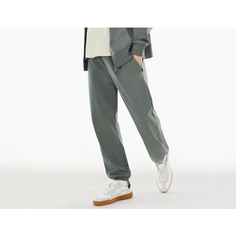 Quần nỉ nam nữ bo chun chân 4 màu