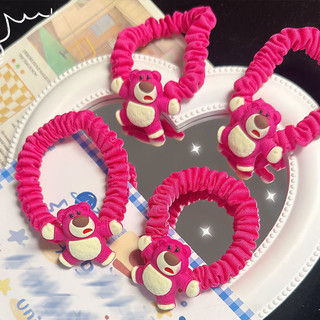 Beautycoco🍊dây cột tóc gấu hồng lotso