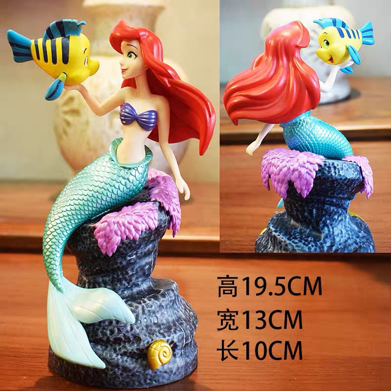 Công Chúa Disney - Mô Hình Công Chúa Elsa - Tiên Cá - Tóc Mây - Aladin