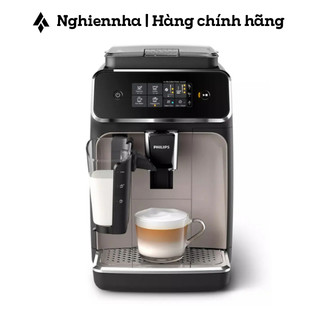 Máy pha cà phê philips ep2235/40 / philips ep2236/40, espresso, cappuccino, lattego, 15bar, bh 12 tháng, nghiennha_99