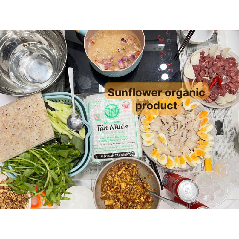 Bánh tráng Tân Nhiên siêu mỏng tây ninh 500g không cần nhúng nước