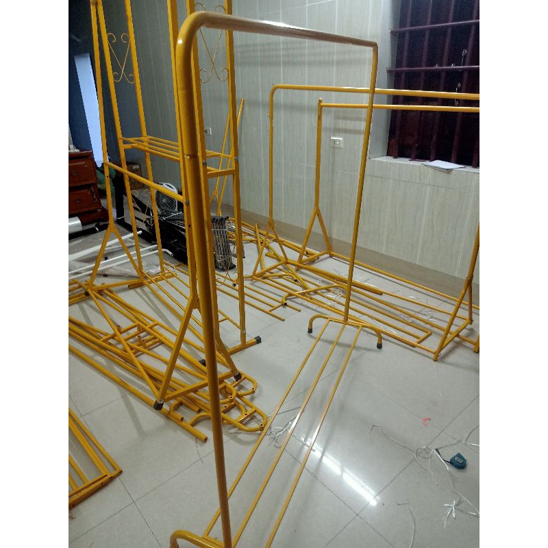 💪kệ đơn treo quần áo cao cấp sơn tĩnh điện 3 lớp kích thước 140x150,120x150cm