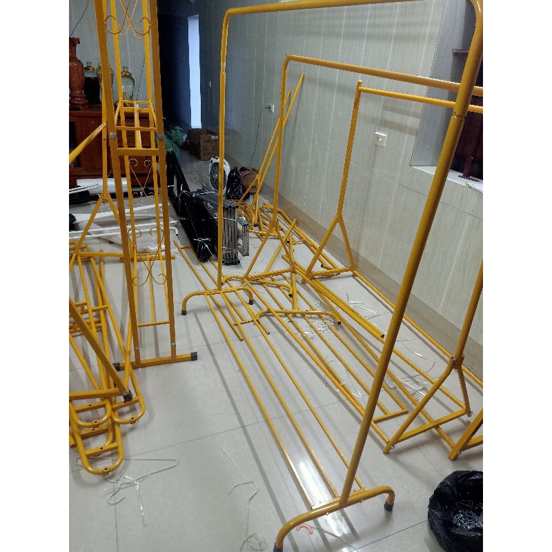 💪kệ đơn treo quần áo cao cấp sơn tĩnh điện 3 lớp kích thước 140x150,120x150cm