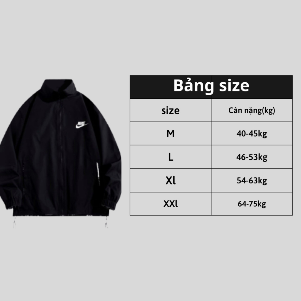 Áo khoác Nike, áo khoác dù nam nữ chất gió 2 lớp cao cấp, chính hãng, form chuẩn i hình tag mac xịn xò M91 Latizia.vn