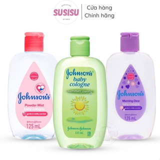  Nước hoa cho bé JOHNSON Baby Cologne Morning Dew   Powder Mist  125ml |Nước hoa trẻ em cho bé sơ sinh Jonhson baby 