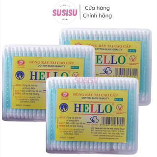 Tăm bông ngoáy tai cho bé Baby HELLO Cotton Buds Quality