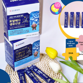 Men vi sinh iq hàn quốc hộp 30 gói