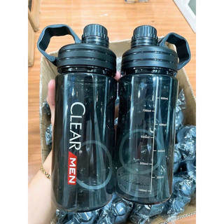 Bình đựng nước 1100ml hkm clear có chia vạch