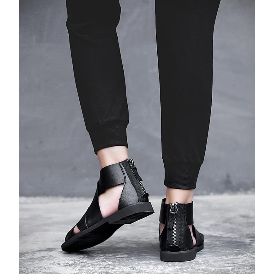 Dép Rọ Nam Khóa Kéo Mẫu Mới 2023 Siêu Hót Phong Cách Thời Trang Hàn Quốc .