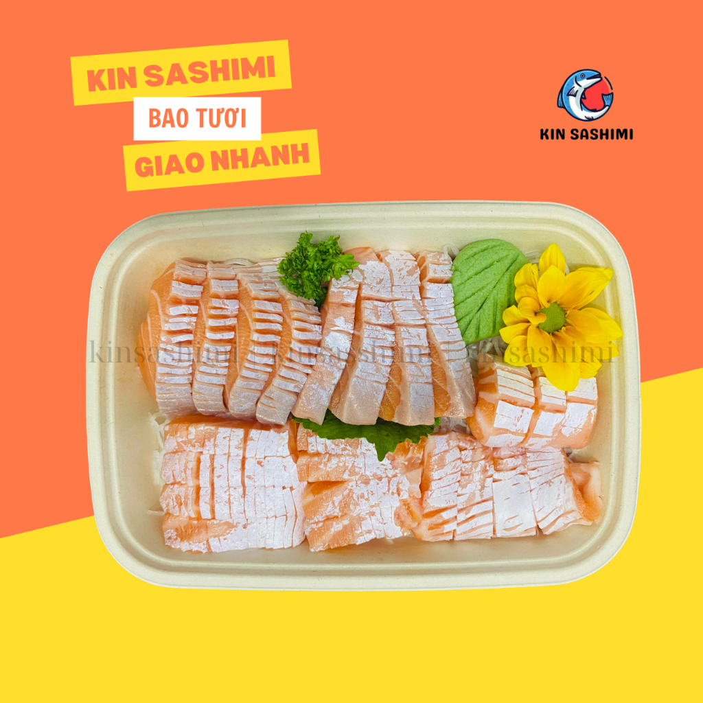 Sashimi Cá Hồi Nauy Tươi - Kin Sashimi
