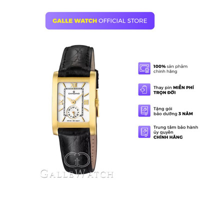 Đồng hồ nữ Candino PO156/A vỏ máy vàng 18k sang trọng, mặt kính Sapphire, chống nước 3 ATM, dây da đeo tay cao cấp