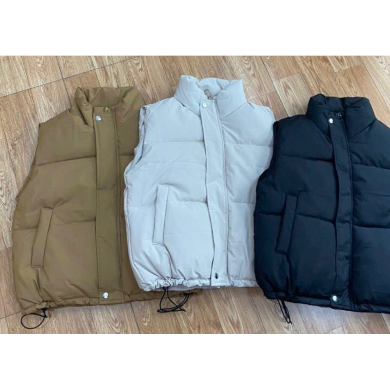 Áo Phao Gi lê Siêu Nhẹ Siêu Ấm Chất Dày Dặn