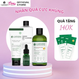 Bộ chăm sóc da giảm mụn thâm Caryophy Portulaca