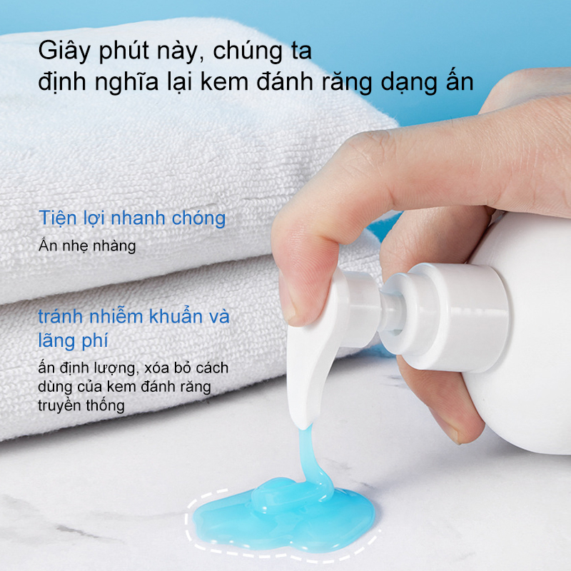 Kem đánh răng trăng răng kem đánh răng men vi sinh 250g xóa sạch cao tăng chống sâu răng thơm mát hơi thở