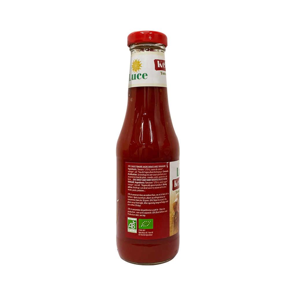 Sốt tương cà ketchup hữu cơ Luce