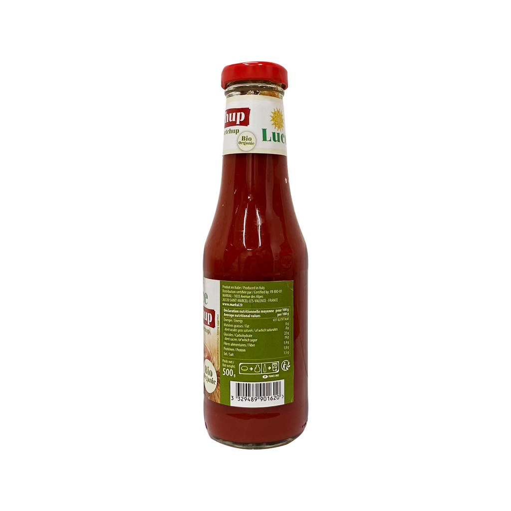 Sốt tương cà ketchup hữu cơ Luce
