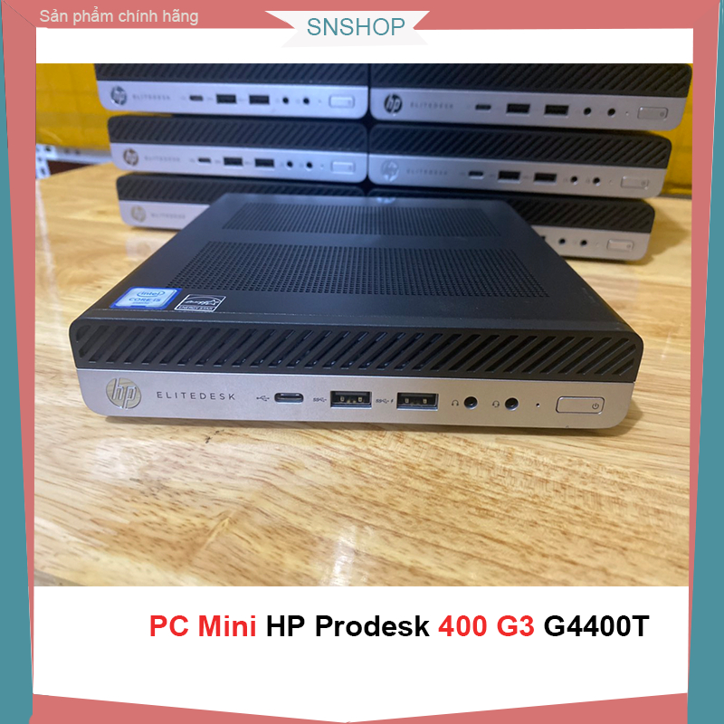 Máy tính PC HP Elitedesk 800 G3 Mini 65W tản đồng- core i5 6500, Ram 8, SSD 256G kèm adapter 90W ,Wifi