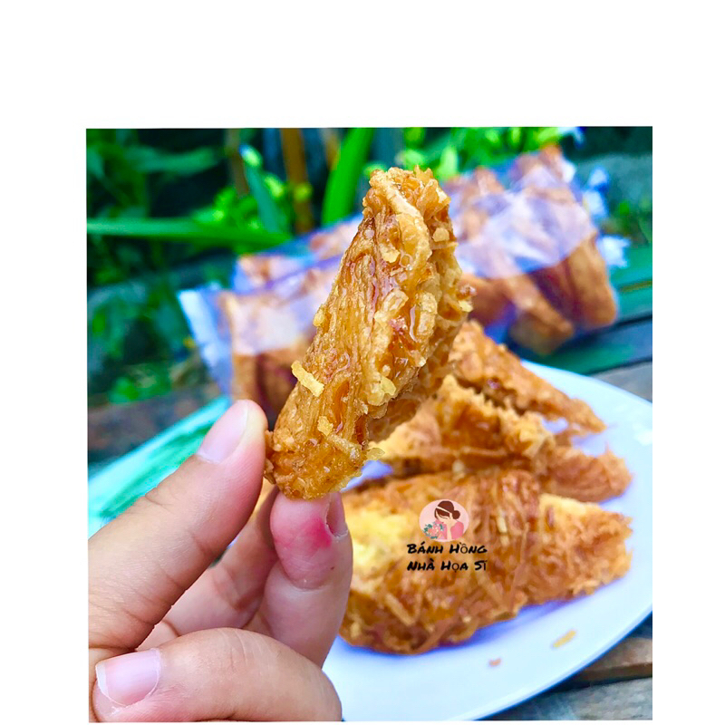 Bánh rế khoai mì bịch 10 cái dày, lớn.