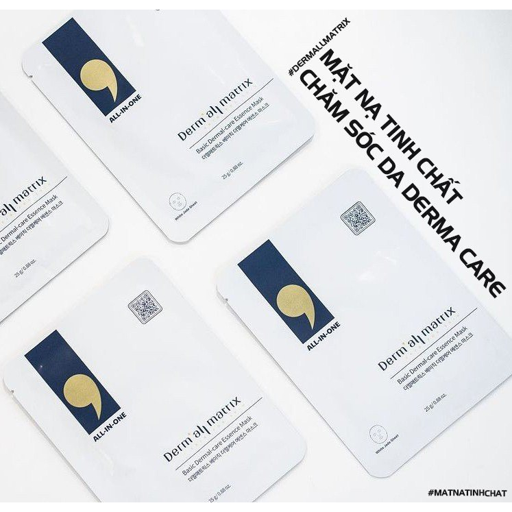 Mặt nạ siêu tinh chất Dermall Matrix Basic Dermal-care Essence Mask