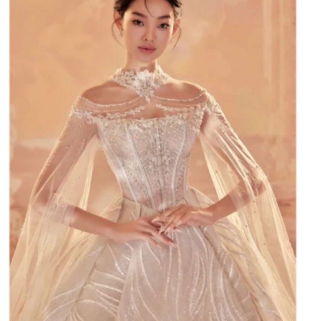 Choàng lưới - Áo khoác váy cưới