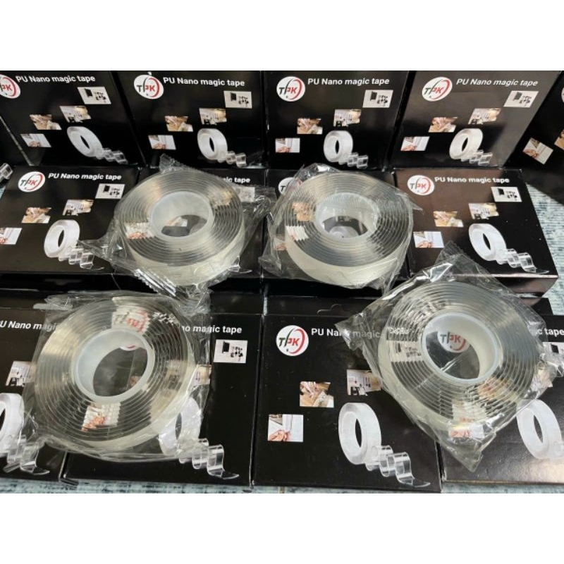 Keo 2 mặt silicon siêu dính 2F dài 2M dày 2 ly