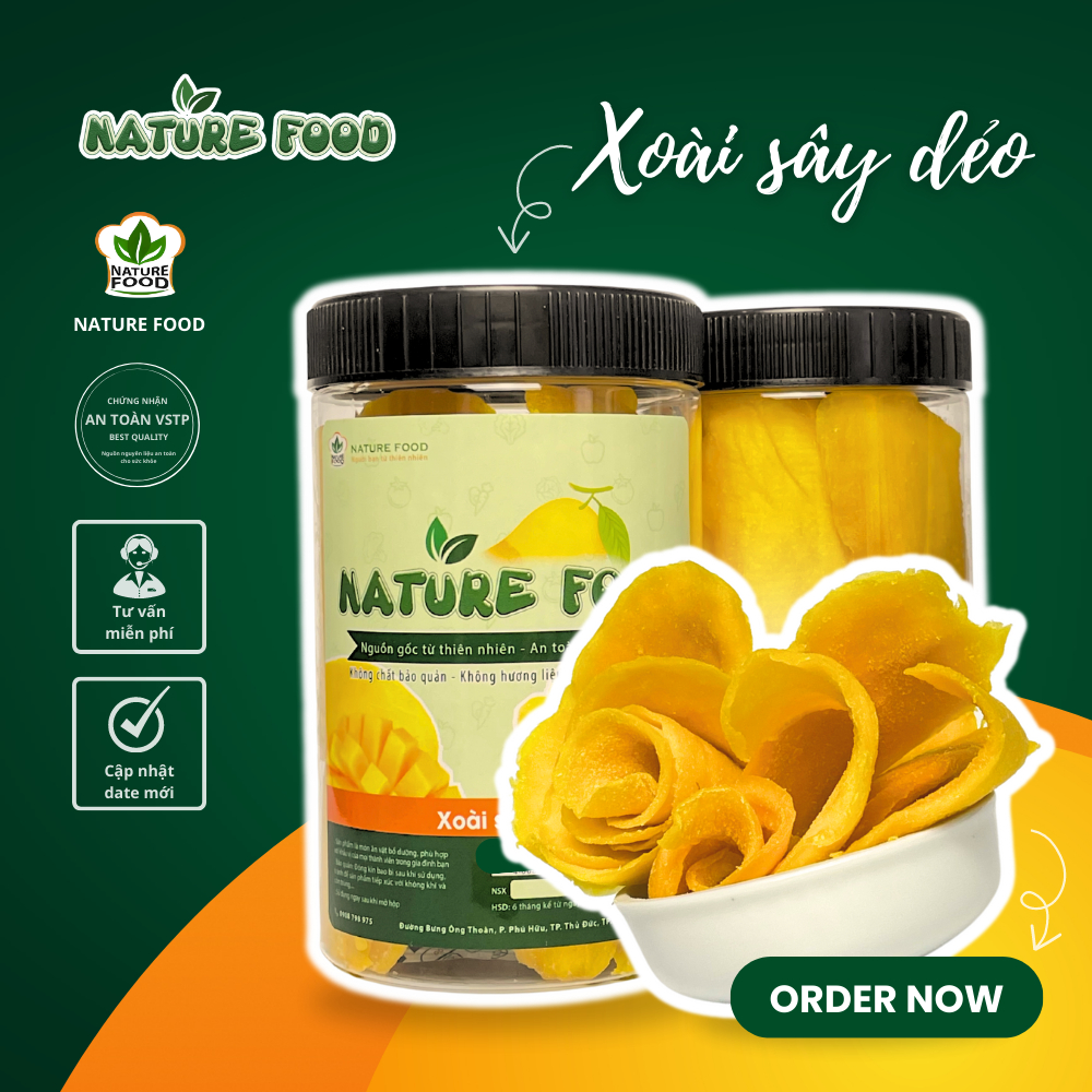 XOÀI XẤY DẺO NATURE FOOD