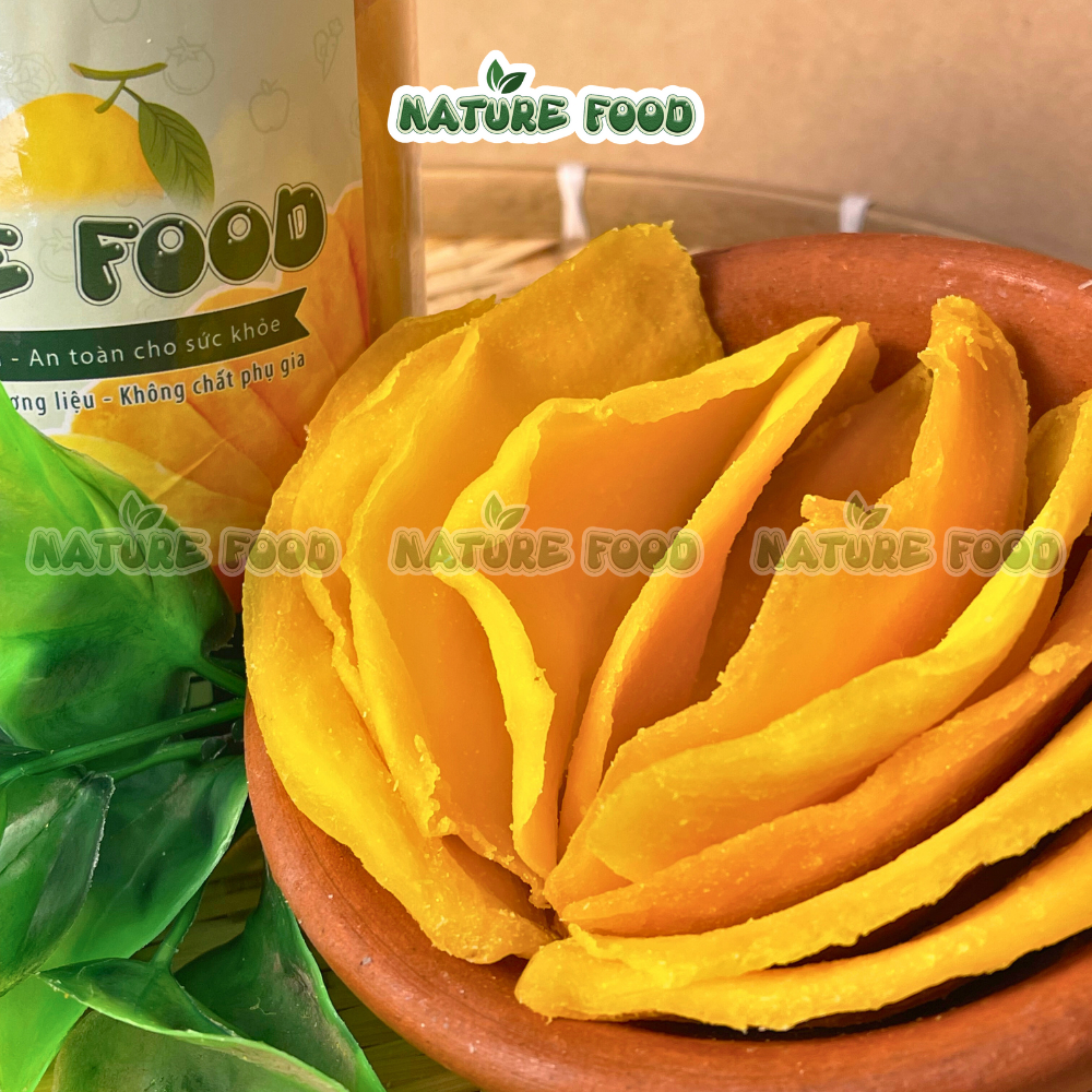 XOÀI SẤY DẺO TỰ NHIÊN/ MUỐI ỚT CHUA NGỌT LOẠI ĐẶC BIỆT NATURE FOOD