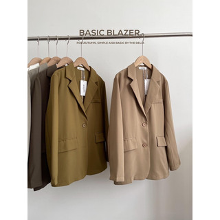 0966 ÁO BLAZER HAI CÚC DỌC NẮP TÚI