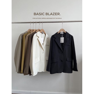 0966 ÁO BLAZER HAI CÚC DỌC NẮP TÚI